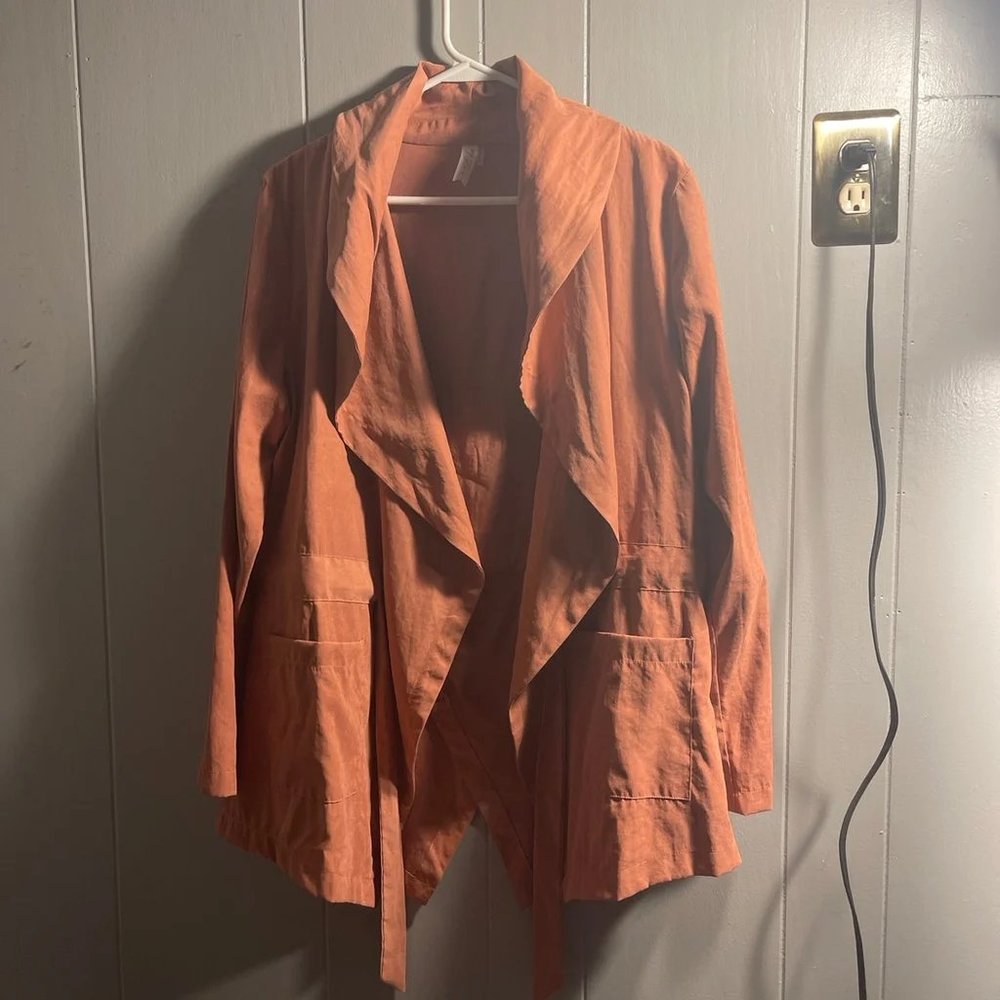 Rose Colored Pea Coat